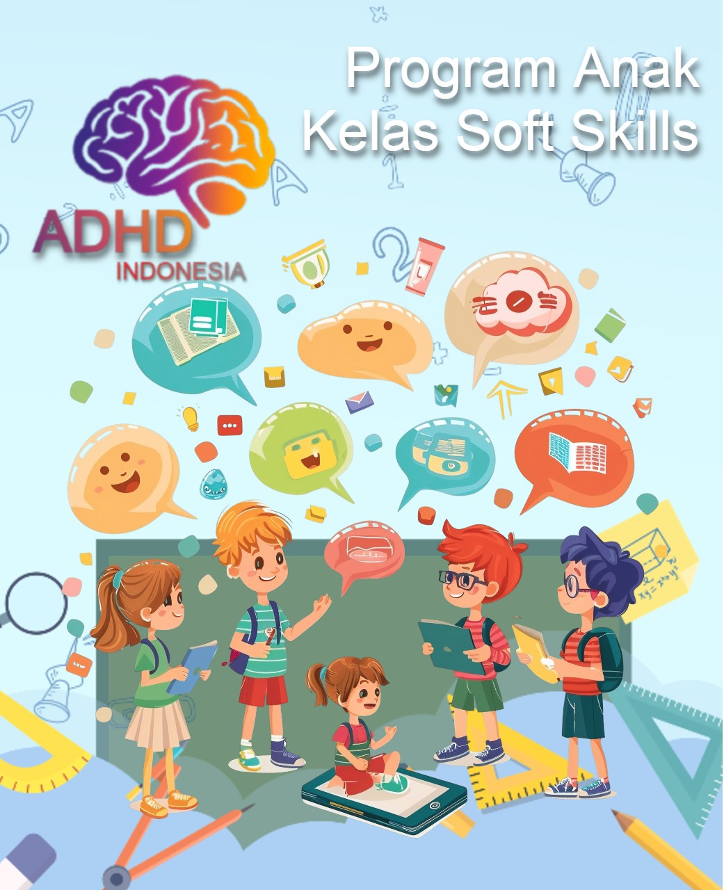 Program ADHD Indonesia Kabupaten Pesisir Barat Kelas Soft Skills Anak ADHD