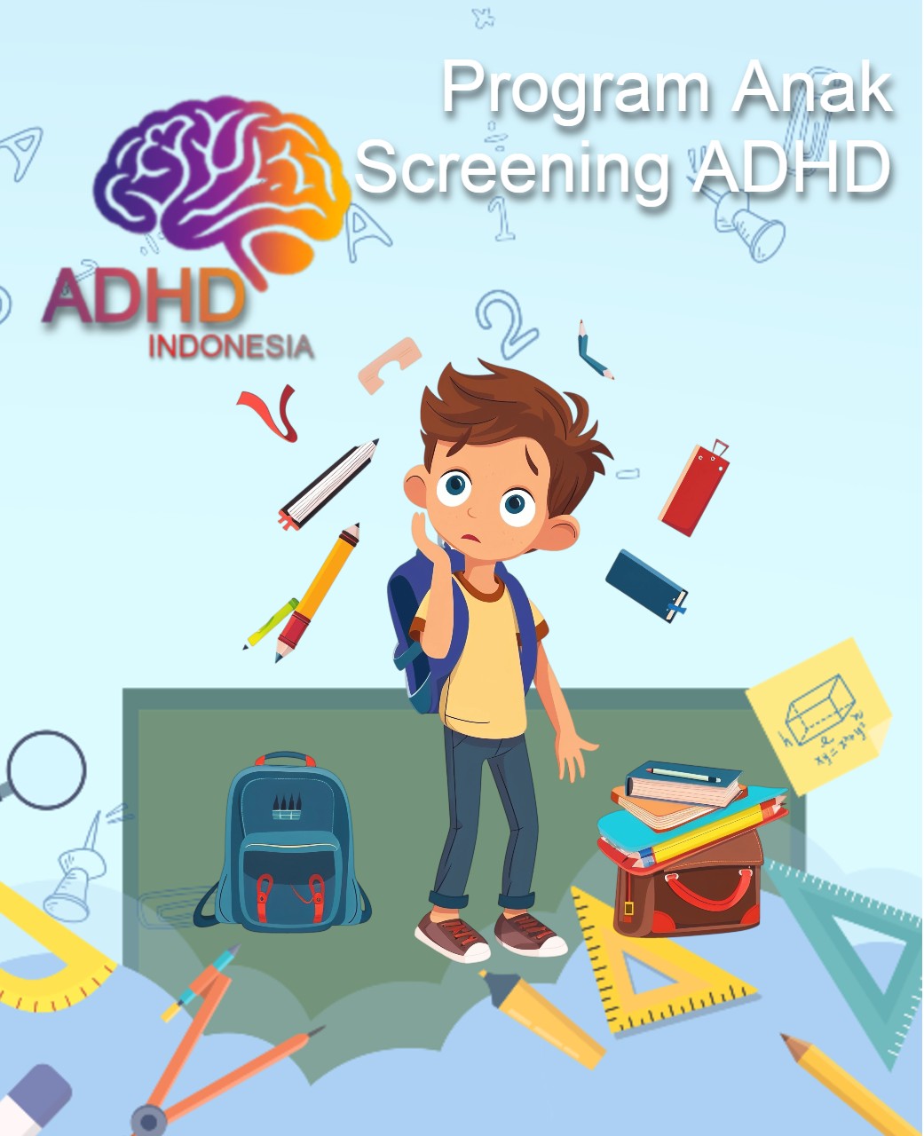 Program ADHD Indonesia Kabupaten Pesisir Barat Screening ADHD Non-Diagnostik
